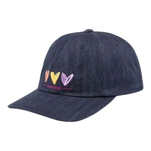NWT  Embroidered Denim Baseball Cap